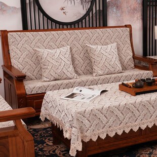 沙发坐垫木沙发垫带靠背红木质防滑硬垫老式中式实木头靠垫一体