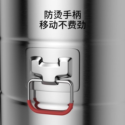 煮面桶馄饨熬高汤煲汤卤肉煮粥锅锅摆摊不锈钢汤锅熬汤桶商用