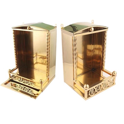 不锈钢佛龛供台家用供奉桌供奉台佛台神龛架神台壁挂式财神柜佛柜