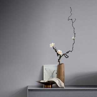 栀子花艺术龙枣干枝天然干树枝装饰摆件插花干支花束造型摆件插花