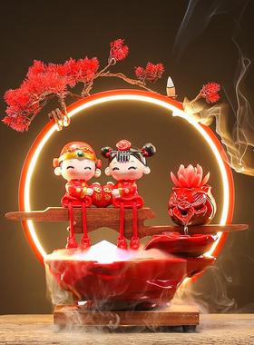 结婚新婚礼物送新人一对闺蜜高档端礼品情侣婚房卧室个性摆件