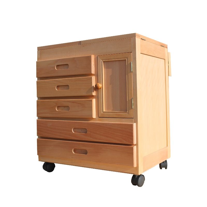 德国进口榉木画车油画柜