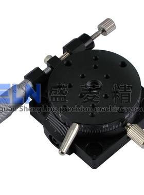供应R轴RSP40-L千分尺旋钮精密微调的旋转滑台手动角度平台RPG38