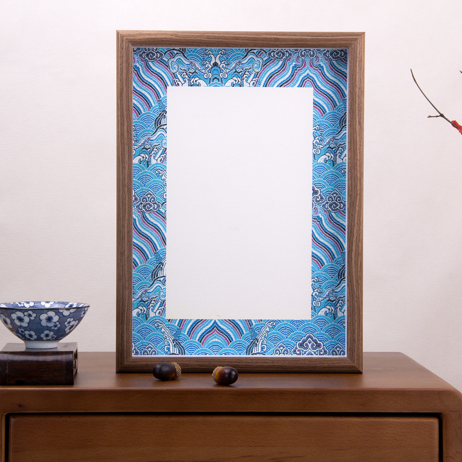 自己写书法相框空白中空画框字画