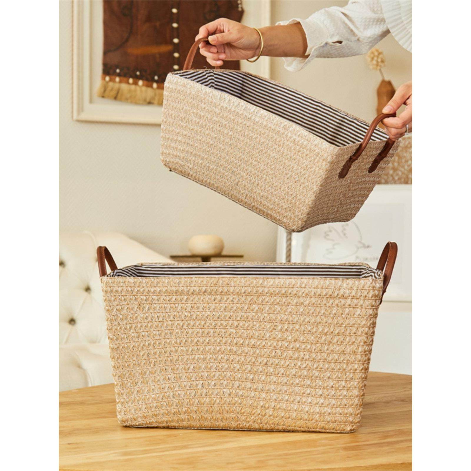 衣服收纳箱布艺被子收纳盒大号家用折叠衣物储物筐衣柜整理盒箱子,收纳整理,脏衣篮,淘宝优惠券,粉丝福利购,淘宝优惠卷