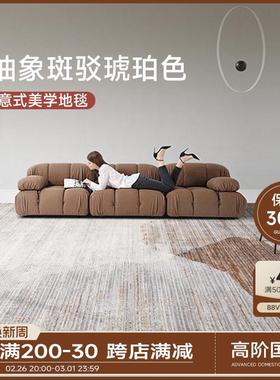 Eully 速写·轻奢高级地毯客厅茶几毯北欧意式沙发茶及卧室地毯