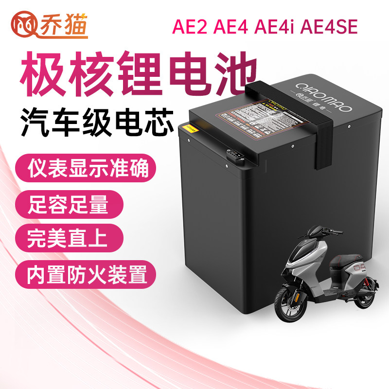 极核AE2电动车电池 AE4i 72V锂电池 AE2SE 48V AE5iPro电轻摩