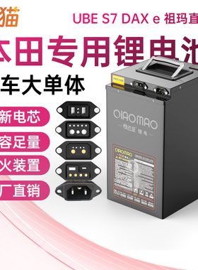 乔猫适用于五羊本田Ube蓝牙款S07祖玛电动车锂电池新大洲电摩电瓶