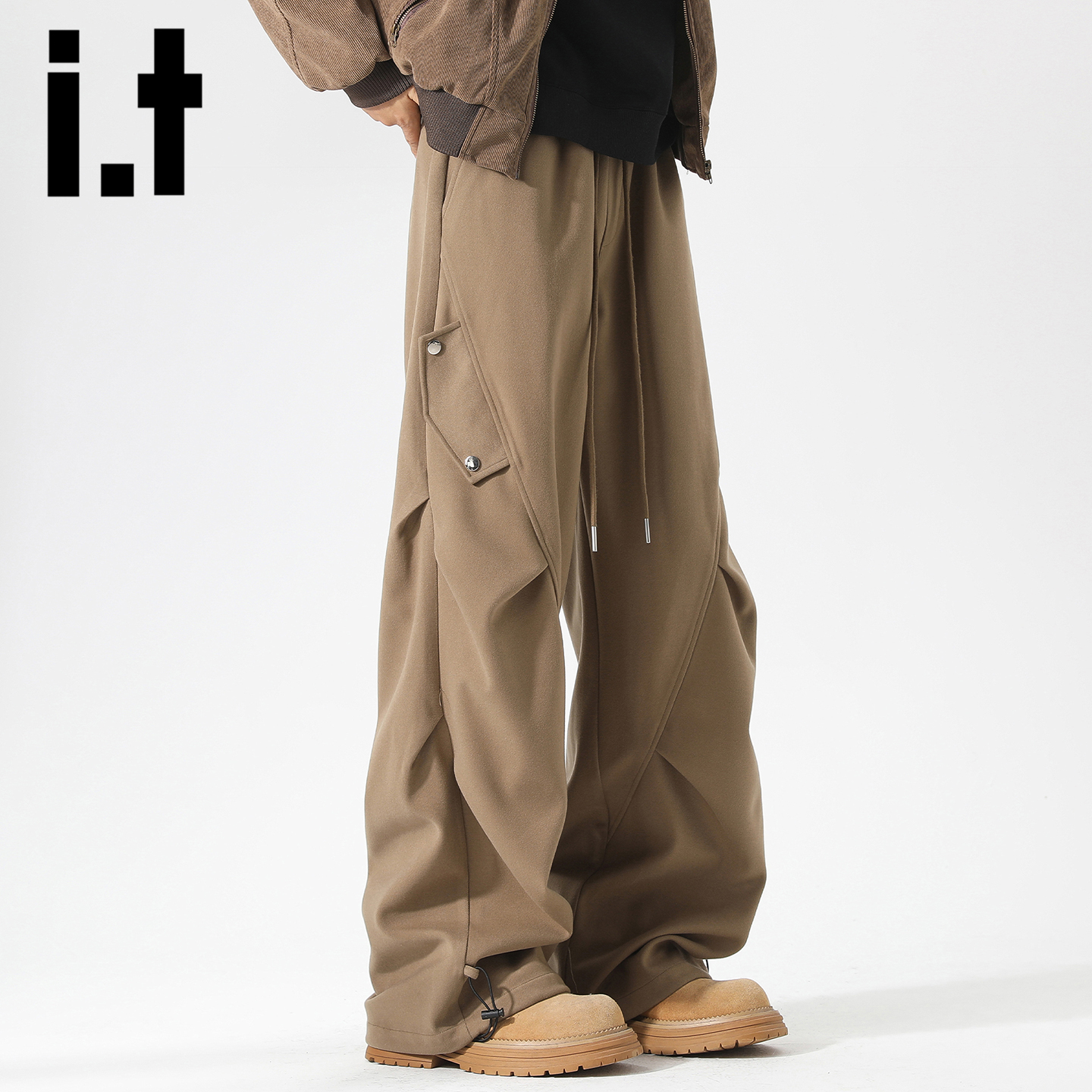 itizzue休闲裤男2025秋冬潮牌