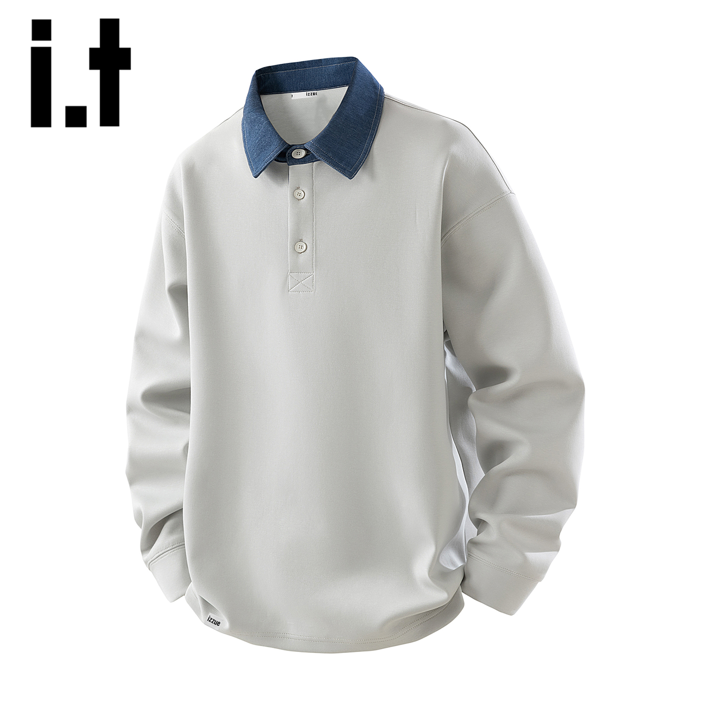 izzue拼接卫衣男士2025新款