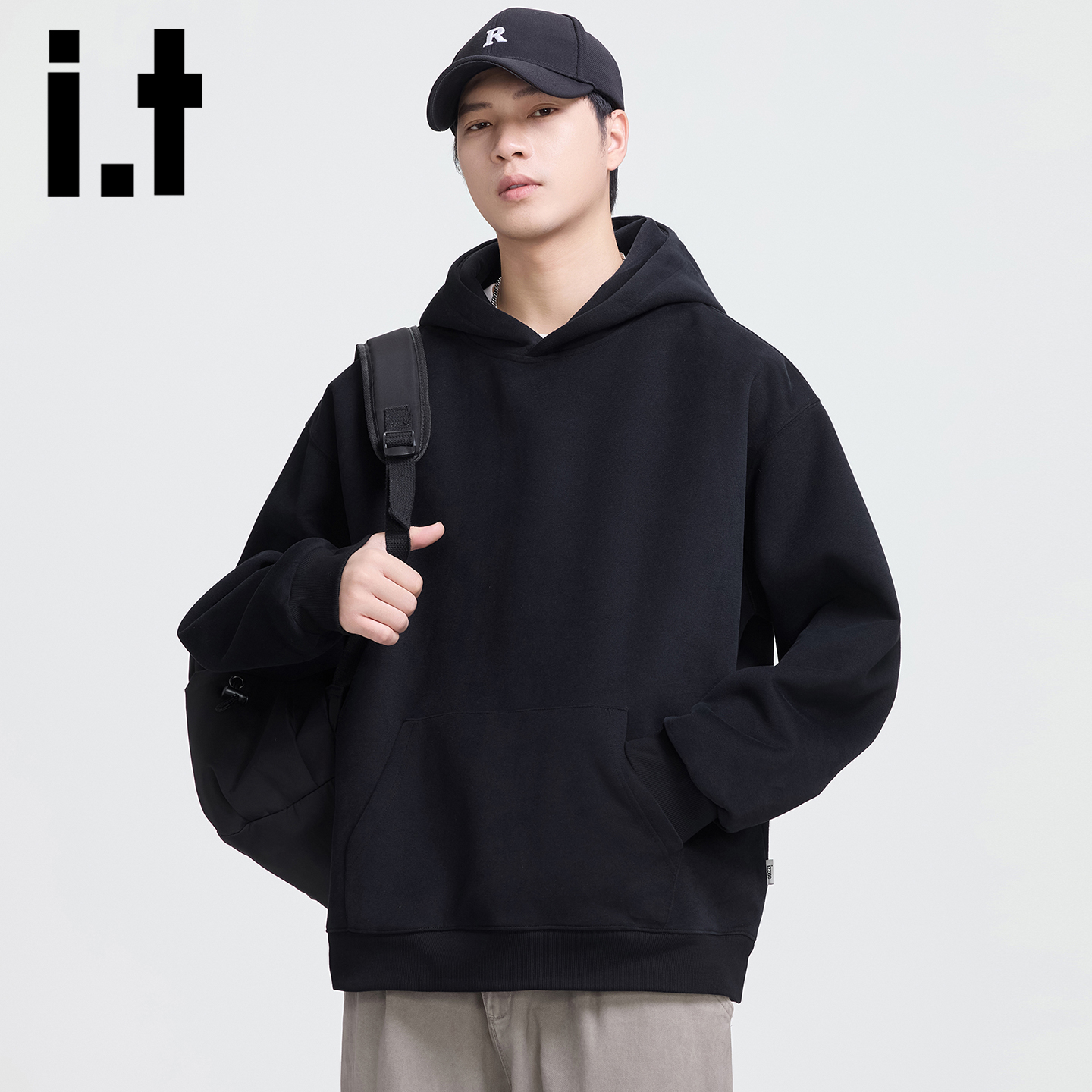 itizzue重磅高品质男士连帽卫衣