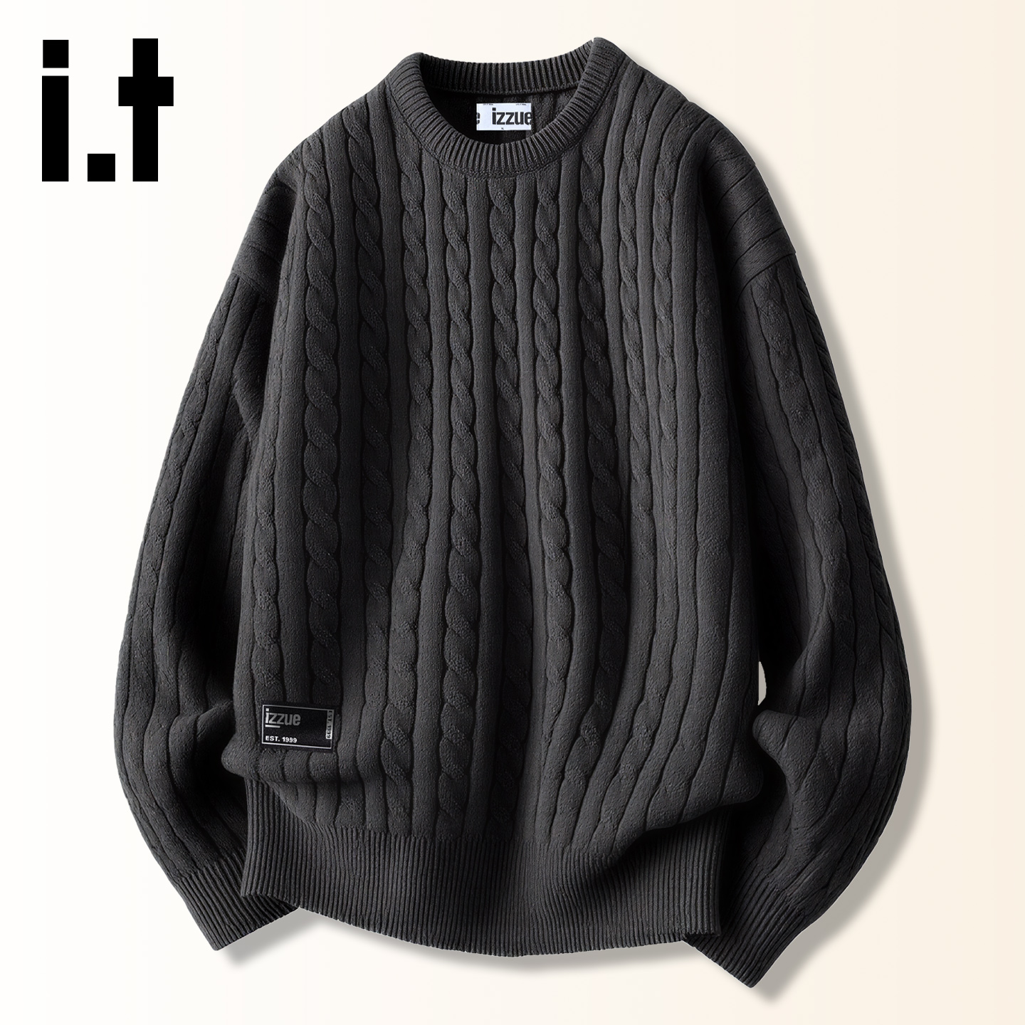 it毛衣男女款加厚针织衫