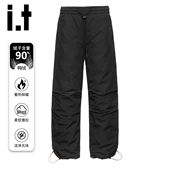 子Y 保暖防寒户外防风防水软壳冲锋裤 izzue滑雪羽绒裤 男女冬季