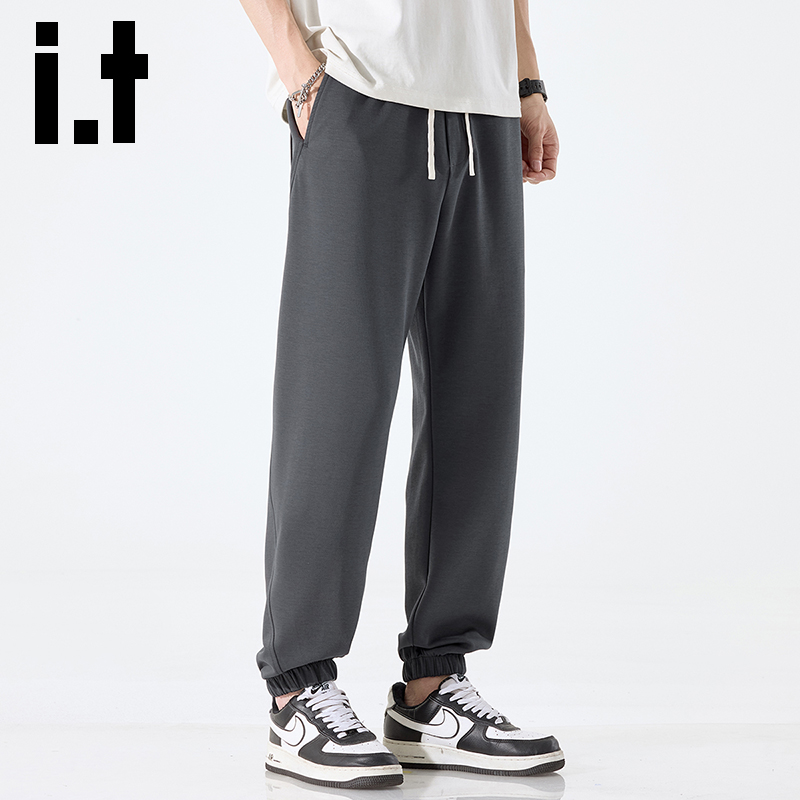 itizzue夏季薄款休闲裤男士
