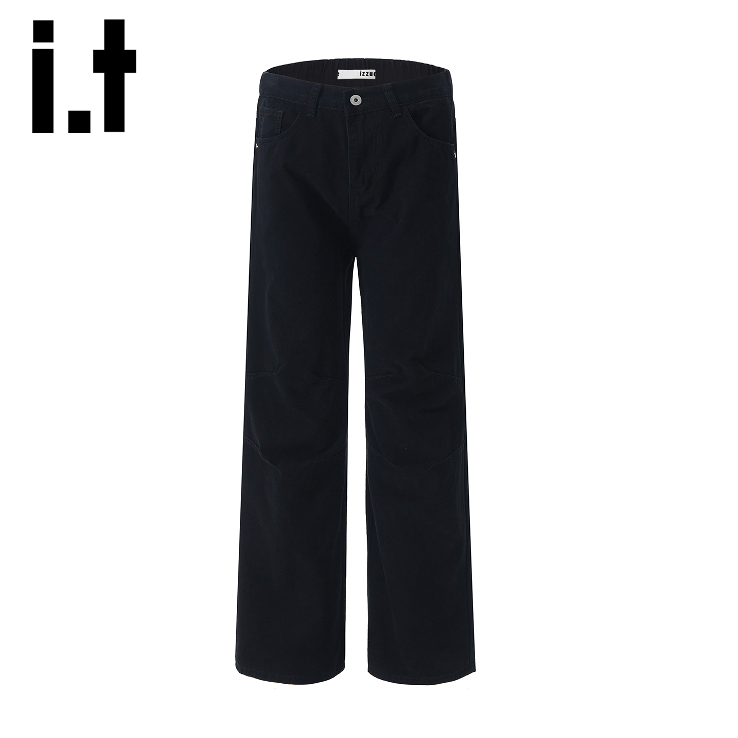 itizzue秋冬新款做旧工装裤男