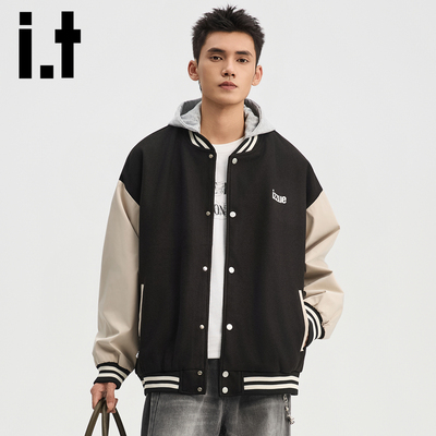 izzue棒球服男款美式秋冬季新款