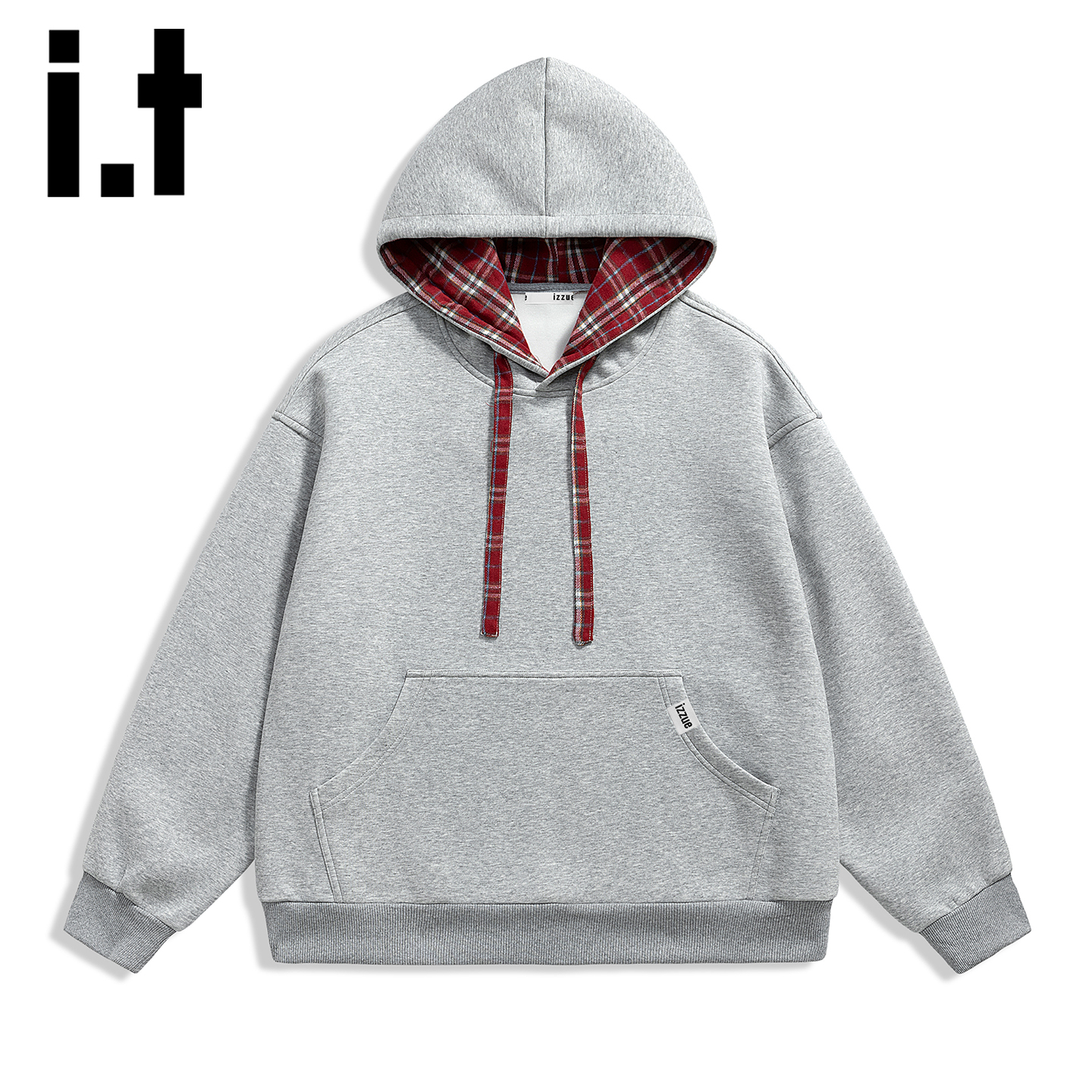 itizzue秋冬季青少年加厚卫衣男