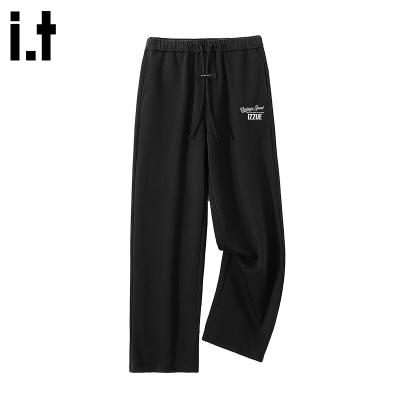 itizzue男士宽松运动休闲裤春秋