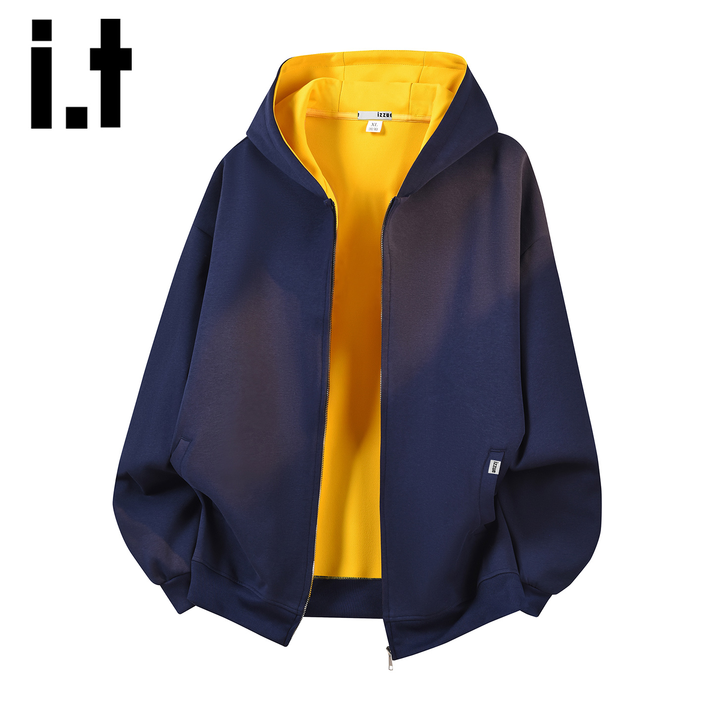 itizzue潮牌高级感连帽解构卫衣