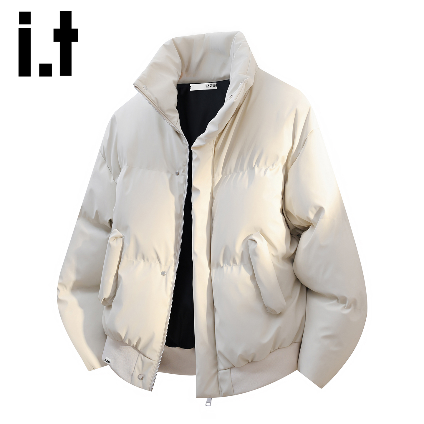 itizzue美式复古面包服男款