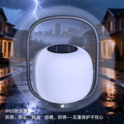 户外家用充小夜灯太阳能灯庭院灯电台花园草露733坪灯阳布置台氛