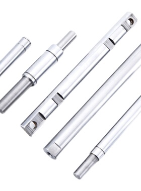 圆形支柱一端外螺纹一端内螺纹导向轴C-PETGR6