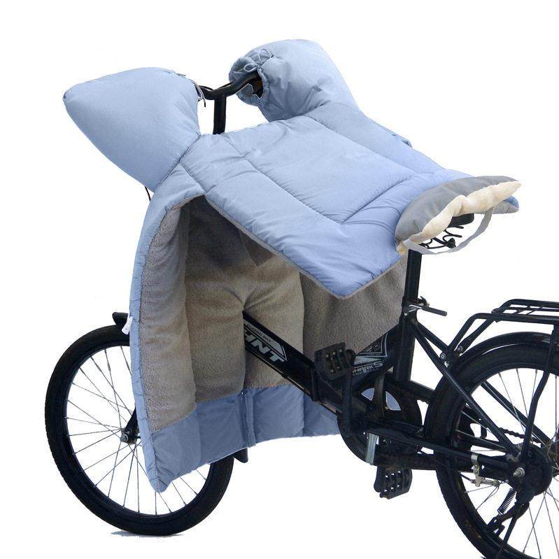小型电瓶电动车挡风被加绒冬季代驾车折叠防风被自行车保暖防水雨