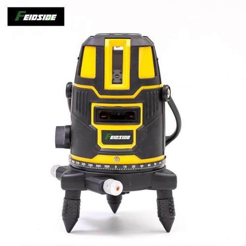 多功能5线激光水平仪红光工程测绘仪高精度激光5线自动调平水准仪