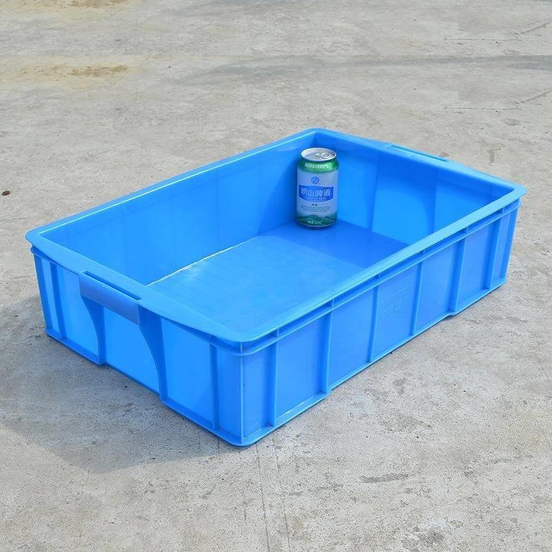 50塑料箱加厚周转箱长方形收纳盒工具箱货架整理箱零件盒