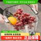 包邮 优勤高颜值洗菜盆沥水篮多功能厨房水果盘轻奢高档客厅洗菜篮