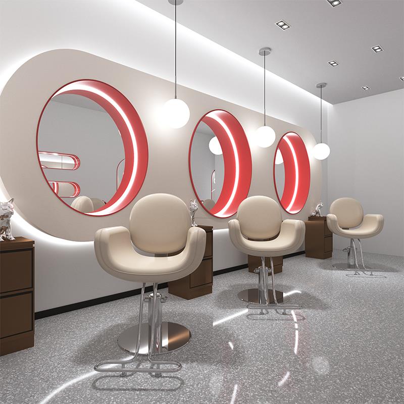 中闽芸尚网红理发店椅子发廊专用可升降美发椅子烫染区椅子剪发椅