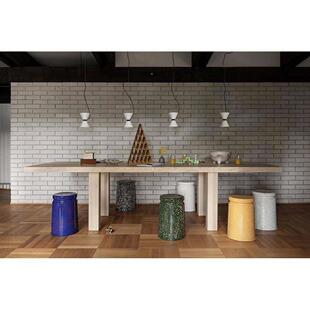 北欧全实木会议桌长桌风简长约条79831办桌椅组合覆古公工作台宅