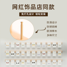 耳饰架子展示架挂墙木条饰品店铺首饰耳钉耳环上墙收纳展示架