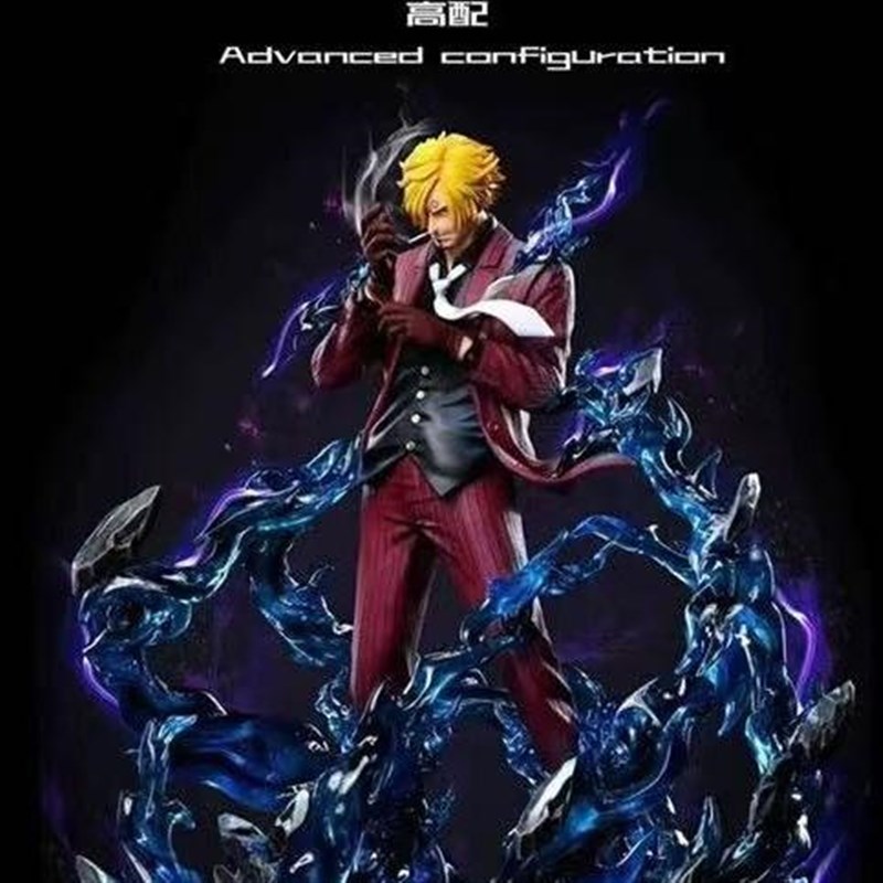 YYGK 天绘山治金发西装男海贼王GK手办雕像