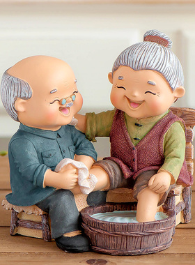 卧室装饰品酒柜摆件家居中式新客厅电视柜工艺品创意新婚礼物结婚