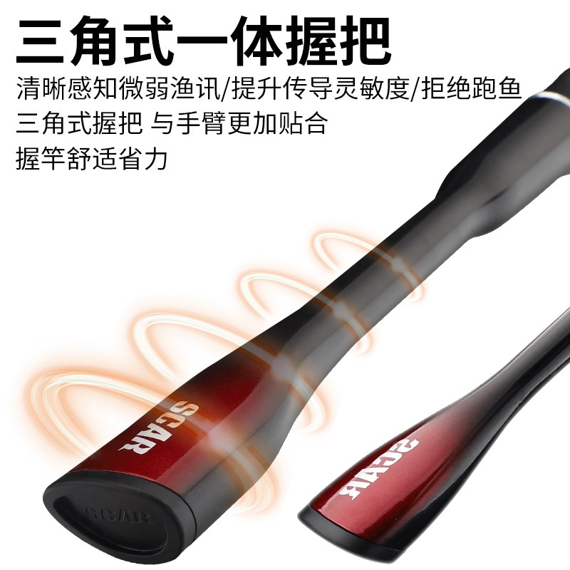 钓迷澳卡泛用路亚竿杆微物远投竿M快调枪柄直纺车水滴轮新手套装