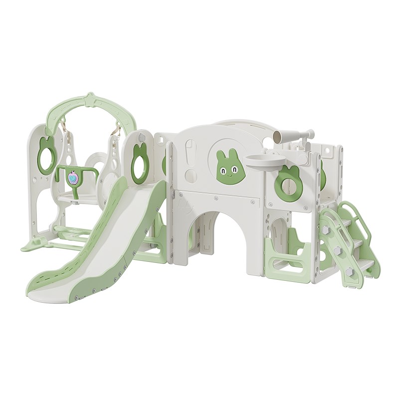 儿童滑滑梯大攀爬架家用室内秋千二合一宝宝3到10岁婴儿家庭滑梯