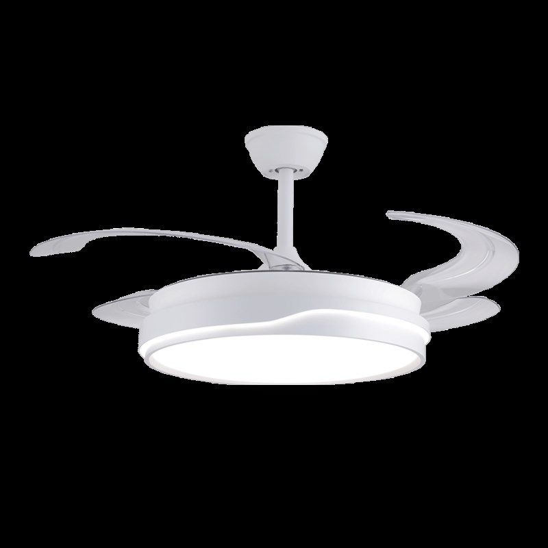 餐厅吊灯隐形风扇灯2024新款吊扇灯吸顶家用客厅餐厅卧室电扇吊灯