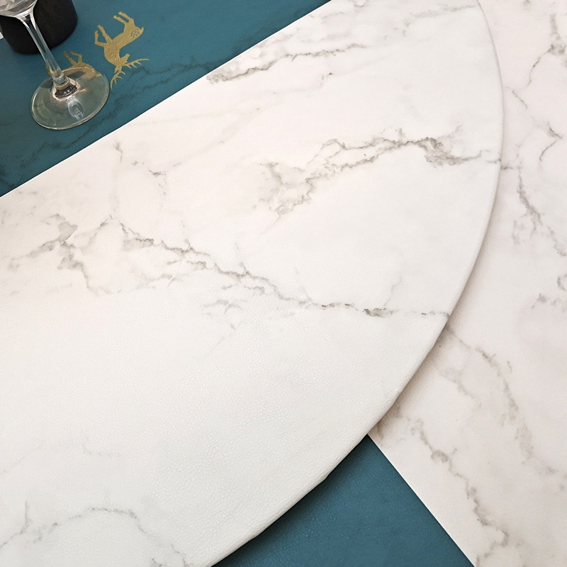 办公桌垫防水免洗皮革圆桌桌布防滑接待台布弹力全包边小圆桌套子,居家布艺,办公桌垫,淘宝优惠券,粉丝福利购,淘宝优惠卷