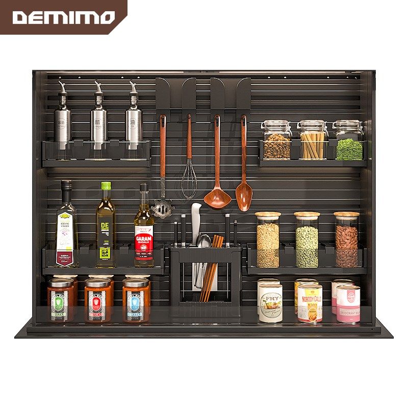 厨房声控下拉电动智能升降拉篮全铝吊柜自动调味拉篮整体橱柜,家装主材,智能拉篮,淘宝优惠券,粉丝福利购,淘宝优惠卷