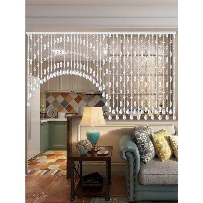 水晶珠帘葫芦橄榄卧室门帘隔断玄关过道装饰客厅免打孔网红挂帘子,橡塑材料及制品,亚克力管/有机玻璃管,淘宝优惠券,粉丝福利购,淘宝优惠卷