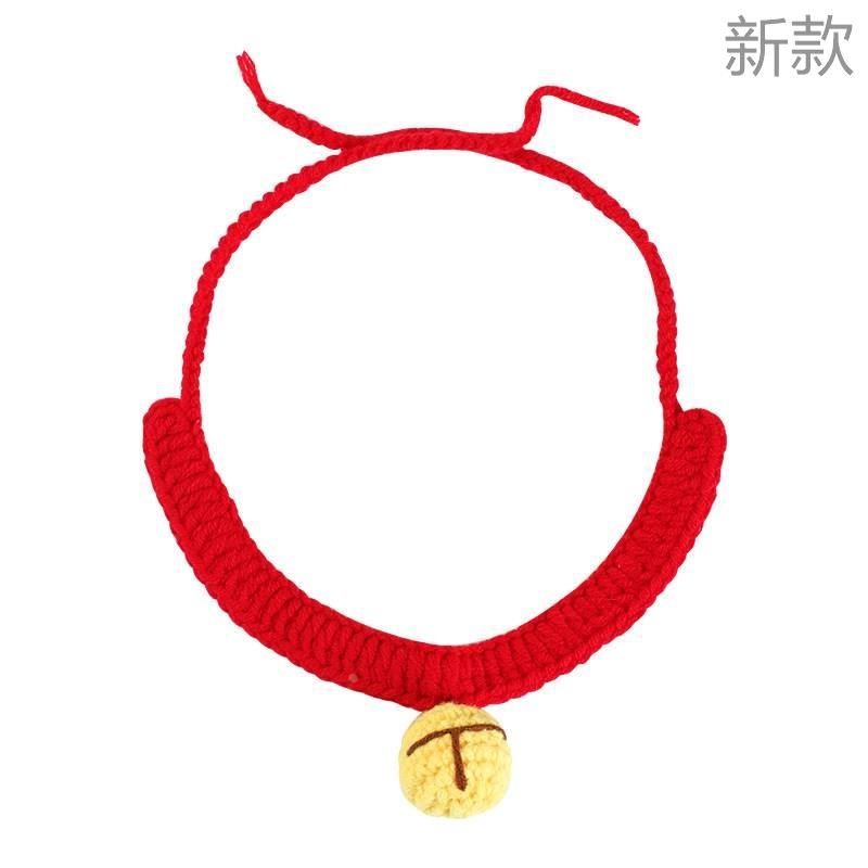 钩织宠物编织项圈无声铃铛款猫狗钩织手工项圈拍照围脖围巾新款,宠物/宠物食品及用品,项圈/肩带,淘宝优惠券,粉丝福利购,淘宝优惠卷