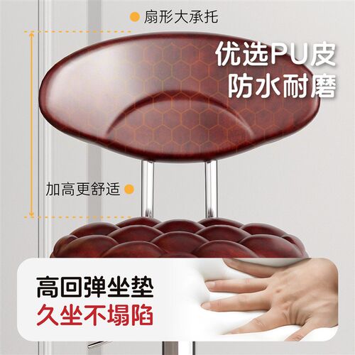 吧台椅升降旋转椅子高脚凳家用现代简约酒吧椅收银前台靠背吧台凳