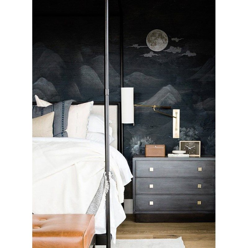 幻山 个性定制壁画 新中式古典连绵山脉 卧室客厅沙发背景墙壁纸,家装主材,定制壁画,淘宝优惠券,粉丝福利购,淘宝优惠卷