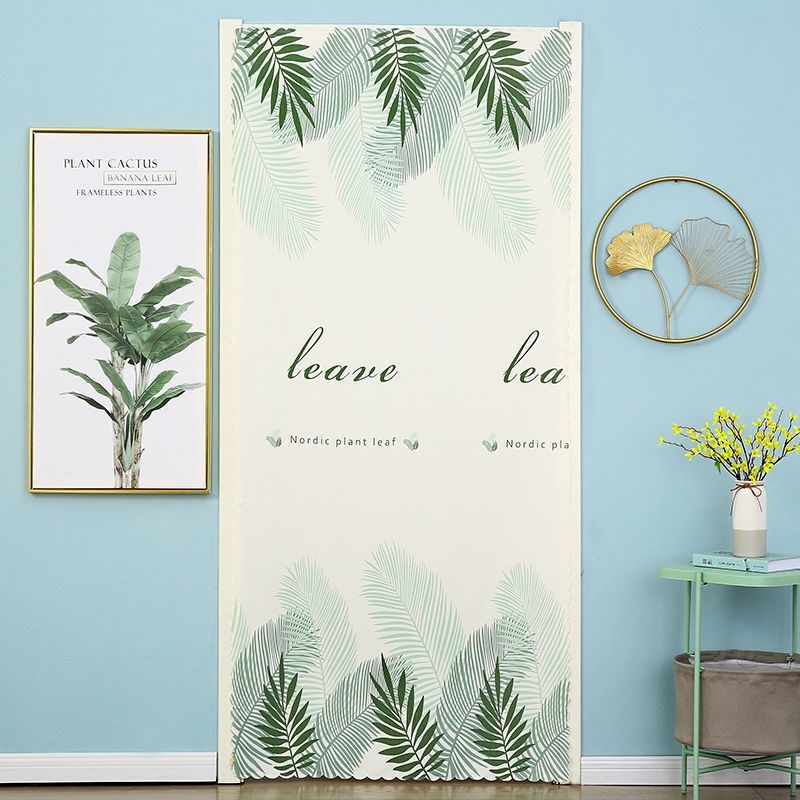 免打孔家用布艺门帘厨房卫生间客厅防蚊卧室空调帘隔断帘遮光门帘,居家布艺,成品窗帘,淘宝优惠券,粉丝福利购,淘宝优惠卷