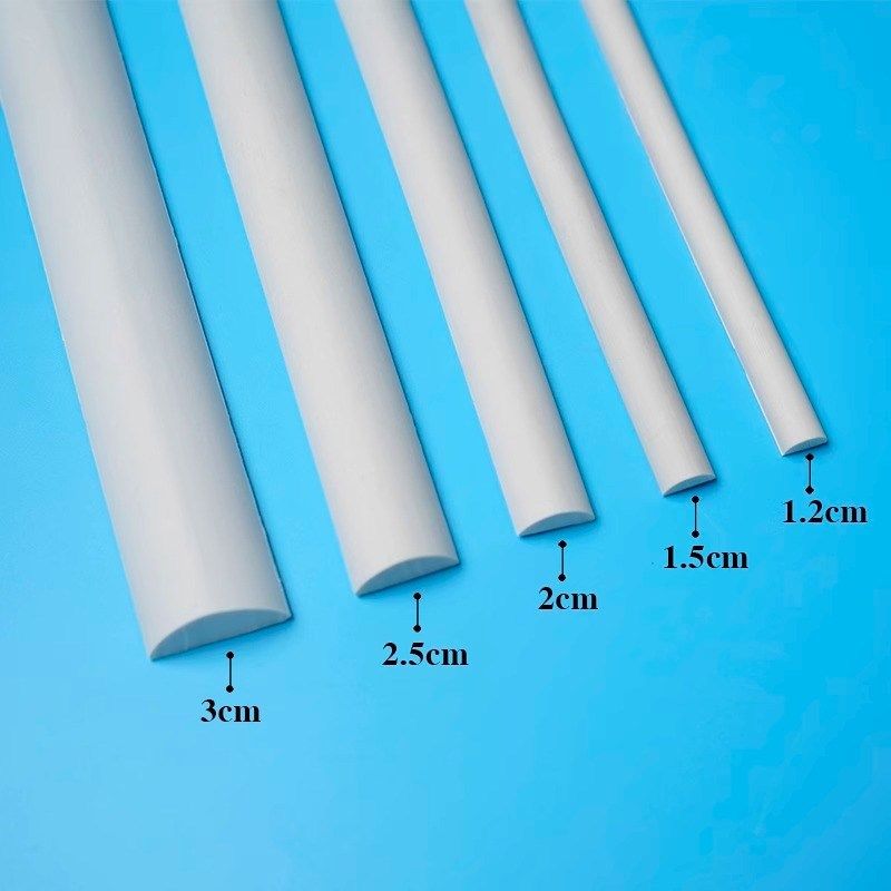 欧式pvc半圆线条可弯曲家具柜门装饰软线条背景墙格栅板pu石膏线,基础建材,相框线条,淘宝优惠券,粉丝福利购,淘宝优惠卷