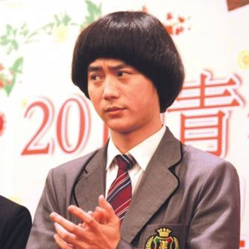 男短发新款男士韩j版帅气锅盖头西瓜头非主流时尚假发套蘑菇头假