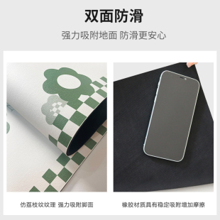 简约家用实木楼梯踏步垫网红免胶自粘防滑地垫可擦洗台阶地毯定制