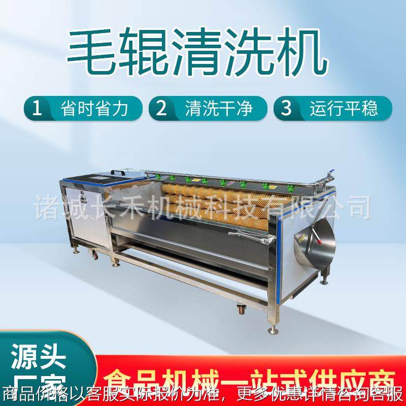 中药材清洗机 果蔬根茎类毛辊去皮清洗机 贝壳牡蛎海鲜清洗机,清洗/食品/商业设备,果蔬加工设备,淘宝优惠券,粉丝福利购,淘宝优惠卷