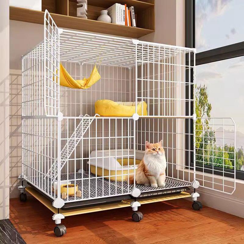 猫笼子家用室内带厕所一体猫别墅超大自由空间猫窝猫屋猫舍房子柜